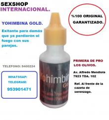 yohimbina gold exitante y aumenta el livido de la mujer 